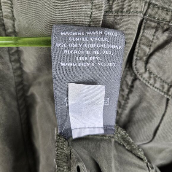 Torrid Olive Green Zip Snap Jacket Sz 2X Utility Lyocell Military Chic - Picture 7 of 8